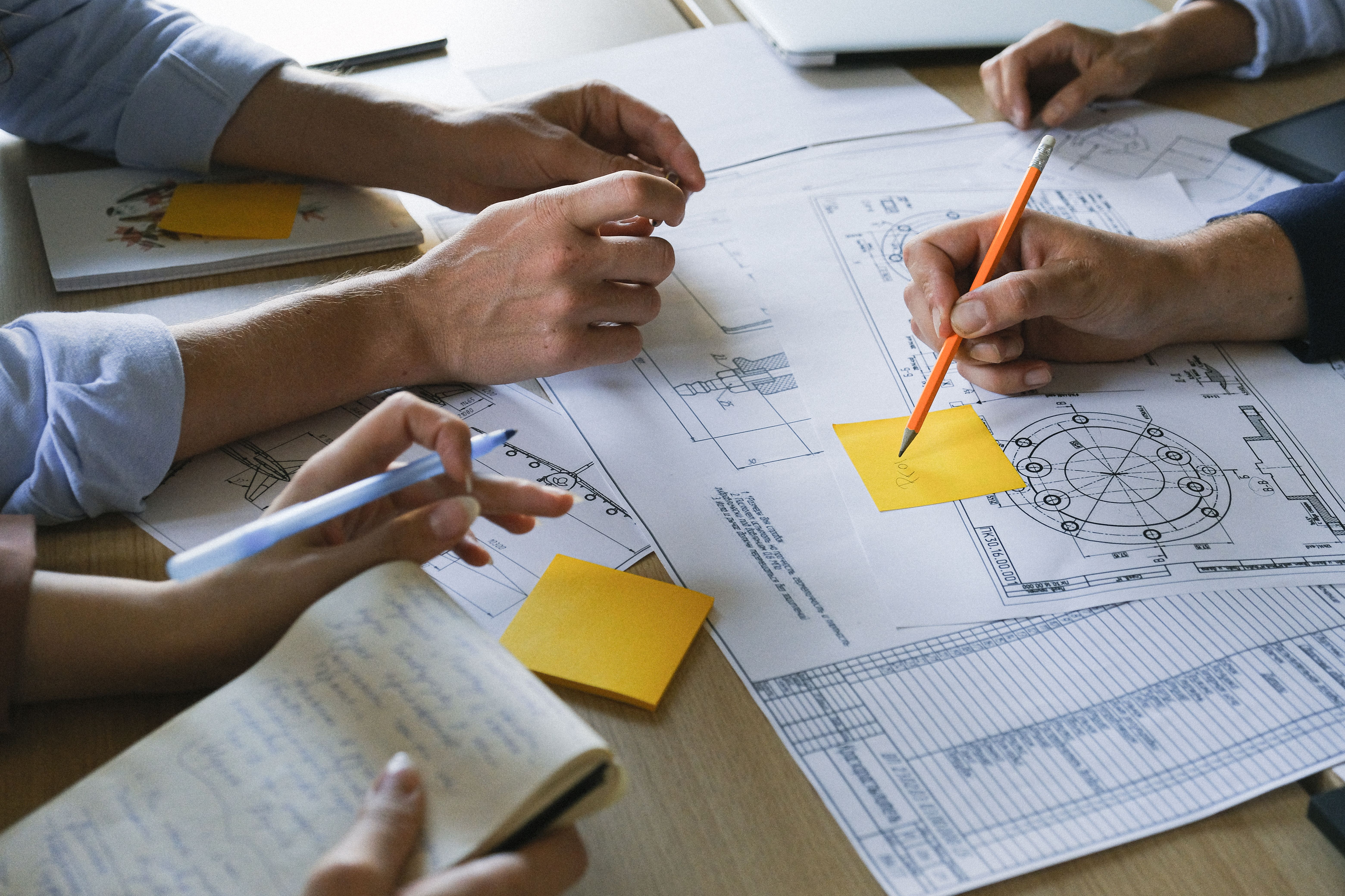 Professional business collaboration